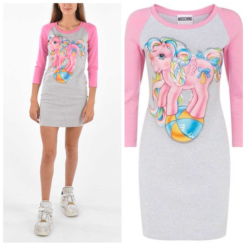Moschino x My Little Pony | Sweater Dress 97% Cotton